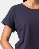 Sorona Batwing Sleeve Twist-Back Relaxed Fit Top