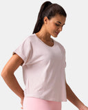 Sorona Batwing Sleeve Twist-Back Relaxed Fit Top