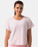 Sorona Batwing Sleeve Twist-Back Relaxed Fit Top