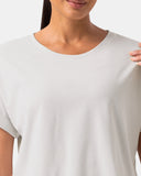 Sorona Batwing Sleeve Twist-Back Relaxed Fit Top