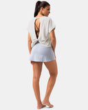 Sorona Batwing Sleeve Twist-Back Relaxed Fit Top