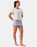 Sorona Batwing Sleeve Twist-Back Relaxed Fit Top