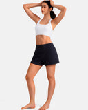 Dreamlux® Square Neck Cross-Back Sports Bra
