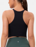 Sculptiva Sleeveless Workout Tank w/ Built-in Bras