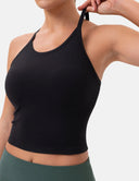 Sculptiva Sleeveless Workout Tank w/ Built-in Bras