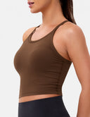 Sculptiva Sleeveless Workout Tank w/ Built-in Bras