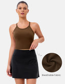 Sculptiva Sleeveless Workout Tank w/ Built-in Bras