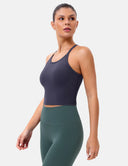 Sculptiva Sleeveless Workout Tank w/ Built-in Bras