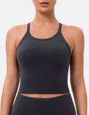 Sculptiva Sleeveless Workout Tank w/ Built-in Bras