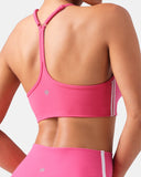 Dreamlux Y-Back Adjustable Sports Bra w/ Side Stripes