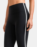 Dreamlux® High Waisted No Front Seam 25" Legging w/ Contrast Trim