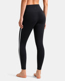Dreamlux® High Waisted No Front Seam 25" Legging w/ Contrast Trim