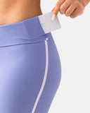 Dreamlux® High Waisted No Front Seam 25" Legging w/ Contrast Trim