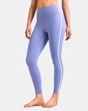 Dreamlux High Waisted No Front Seam 25" Yoga Legging w/ Contrast Trim
