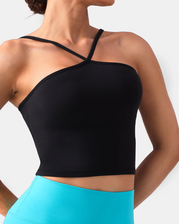 Dreamlux Cross-Front Halter Top w/ Convertible Straps – Colorfulkoala