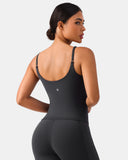 Dreamlux® V-Neck U-Back Cami w/ Adjustable Straps