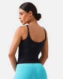 Dreamlux® V-Neck U-Back Cami w/ Adjustable Straps