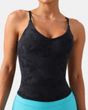 Dreamlux V-Neck U-Back Cami w/ Adjustable Straps