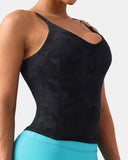 Dreamlux® V-Neck U-Back Cami w/ Adjustable Straps