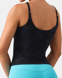 Dreamlux® V-Neck U-Back Cami w/ Adjustable Straps