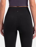 Dreamlux High Waisted No Front Seam Flare Legging 27.5" - Petite