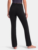 Dreamlux High Waisted No Front Seam Flare Legging 27.5" - Petite