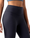 Dreamlux High Waisted No Front Seam Flare Legging 27.5" - Petite