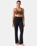 Dreamlux High Waisted No Front Seam Flare Legging 29.5" - Standard