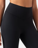 Dreamlux High Waisted No Front Seam Flare Legging 29.5" - Standard