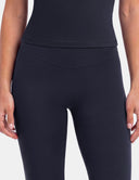 Dreamlux High Waisted No Front Seam Flare Legging 29.5" - Standard
