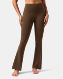 Dreamlux High Waisted No Front Seam Flare Legging 29.5" - Standard