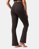 Dreamlux High Waisted No Front Seam Flare Legging 27.5" - Petite