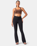 Dreamlux High Waisted No Front Seam Flare Legging 31.5" - Tall