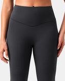 Dreamlux High Waisted No Front Seam Flare Legging 31.5" - Tall