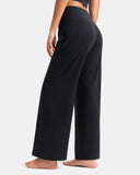 Dreamlux Wide Leg High Waisted Ultra Soft 27.5" Daily Pant - Petite