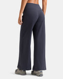 Dreamlux Wide Leg High Waisted Ultra Soft 27.5" Daily Pant - Petite