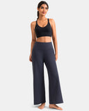 Dreamlux Wide Leg High Waisted Ultra Soft 27.5" Daily Pant - Petite