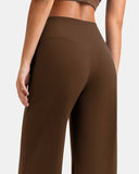 Dreamlux Wide Leg High Waisted Ultra Soft 27.5" Daily Pant - Petite