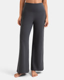 Dreamlux Wide Leg High Waisted Ultra Soft 27.5" Daily Pants - Petite
