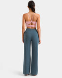 Dreamlux Wide Leg High Waisted Ultra Soft 29.5" Daily Pants - Standard