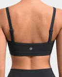 Sculptiva® Wireless Sports Bra w/ Adjustable Straps