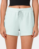 Shorts lounge de modal con cordón y bolsillos