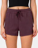 Shorts lounge de modal con cordón y bolsillos