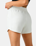Shorts lounge de modal con cordón y bolsillos