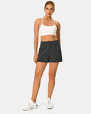Shorts lounge de modal de 4" con bolsillos