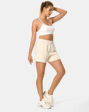Shorts lounge de modal de 4" con bolsillos