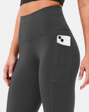 Essential High Waisted No-Roll 21" Sports Legging w/ Pockets