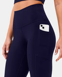 Essential High Waisted No-Roll 21" Sports Legging w/ Pockets