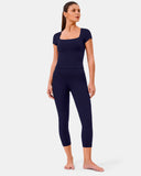 Essential High Waisted No-Roll 21" Sports Legging w/ Pockets