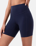 Essential High Waisted 6" Sports Short w/ Pockets